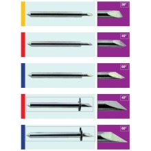 Řezací nůž 60st pro silná media, pro plotr (3 ks)