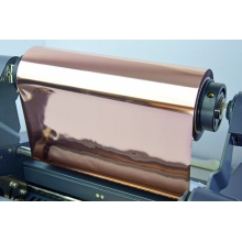 Tonerová efektová fólie na roli 320 mm x 300 m metalická růžově zlatá 3"
