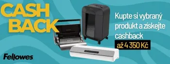 Fellowes cashback - až 4 350 Kč zpět!