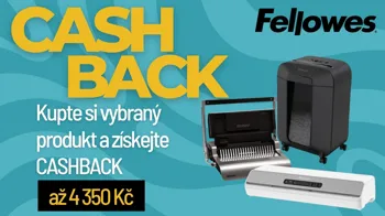 Fellowes cashback - až 4 350 Kč zpět!