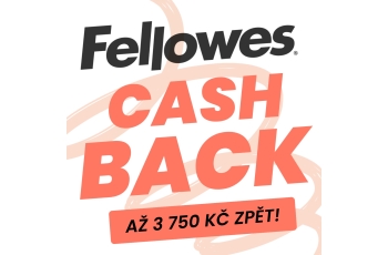 Fellowes Cashback - do konce roku až 3 750 Kč zpět na váš účet!