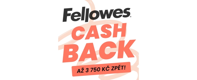 Fellowes Cashback - do konce roku až 3 750 Kč zpět na váš účet!