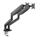 Držák monitoru Brateck LDT60-C024 dvě ramena vedle sebe mechanická pružina Heavy Duty