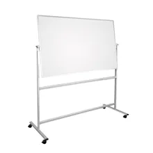 Eurosupplies mobilní magnetická tabule ALU rám 150x100