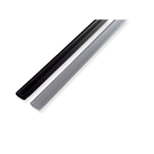 Hřbety násuvné Eurosupplies 6 mm čiré, 30-45 listů, (50 ks)