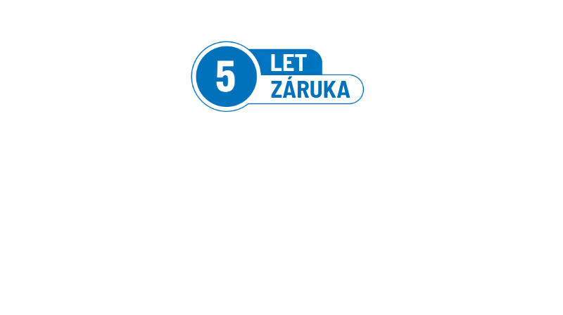 Záruka 5 let