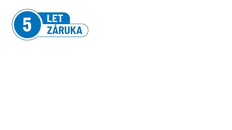 Záruka 5 let