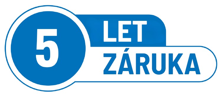 Záruka 5 let