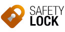 Safety lock - zámek, zamezí nechtěnému spuštění.