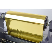 INTEC tonerová efektová fólie na roli 320 mm x 300 m metalická zlatá 3"