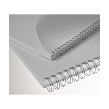 Kovové hřbety Eurosupplies (3/1") 14,3 mm stříbrné 50 ks