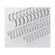 Kovové hřbety Eurosupplies (3/1") 8 mm stříbrné