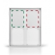 Magnetoplan vitrína magnetická optimal vnitřní 4 x A4