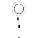 Platinet PDLD11 stolní LED lampa Magnify 10W stmívatelná s lupou, černá