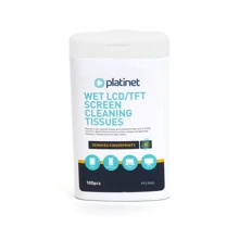 Platinet PFS5830 vlhčené čistící ubrousky na LCD 11x9,4 cm 100 ks
