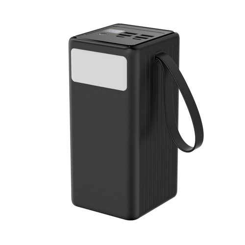 Platinet PMPB6065 Powerbanka 60000 mAh 65W Power Delivery, 2xUSB-C, 2xUSB-A, kabel USB-C 1m, černá