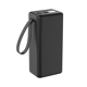 Platinet PMPB8065 Powerbanka 80000 mAh 65W Power Delivery, 2xUSB-C, 4xUSB-A, kabel USB-C 1m, černá