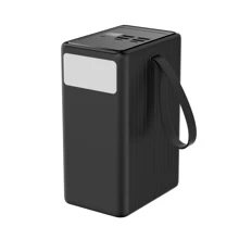 Platinet PMPB8065 Powerbanka 80000 mAh 65W Power Delivery, 2xUSB-C, 4xUSB-A, kabel USB-C 1m, černá