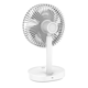 Platinet PRDF0326 stolní ventilátor 19 cm, funkce nočního osvětlení, akumulátor 3000 mAh, bílá-šedá
