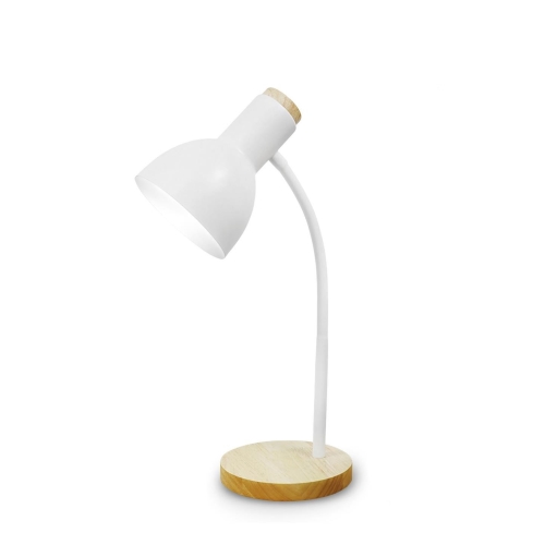 Platinet stolní lampa Marma, 1xE27, 40W, bílá