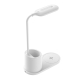 Platinet stolní LED lampa 3W, bezdrátové nabíjení, bílá