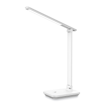 Platinet stolní LED lampa 5W stmívatelná, dotykové ovládání, integrovaná baterie 6000mAh, bílá