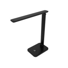 Platinet stolní LED lampa 5W stmívatelná, dotykové ovládání, integrovaná baterie 6000mAh, černá