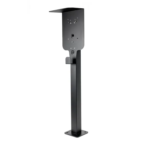 Platinet univerzální stojan se stříškou PEVSTANDUNI pro Wallboxy, pozink, držák kabelu, 130cm, černá