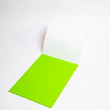 Popisovatelné fólie Symbioflipcharts 500x700 mm zelené