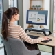 Stojan pod monitor Fellowes HANA LT černý