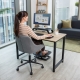Stojan pod monitor Fellowes HANA LT černý