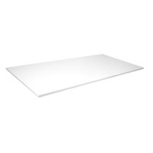 Stolová deska BR168BL, 1600 x 800 x 25 mm bílá pro výškově stavitelné podnože Brateck
