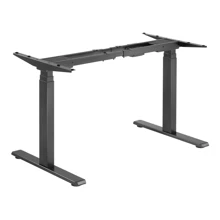 Výškově stavitelná stolová podnož Brateck M08-23DE 2 motory rozsah 620-1280 mm nosnost 100 kg